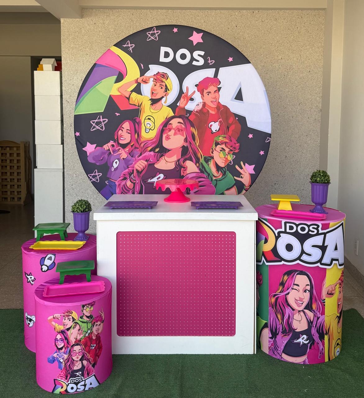 Kit Grupo dos Rosas / Emily Vick 6 - Jk festas