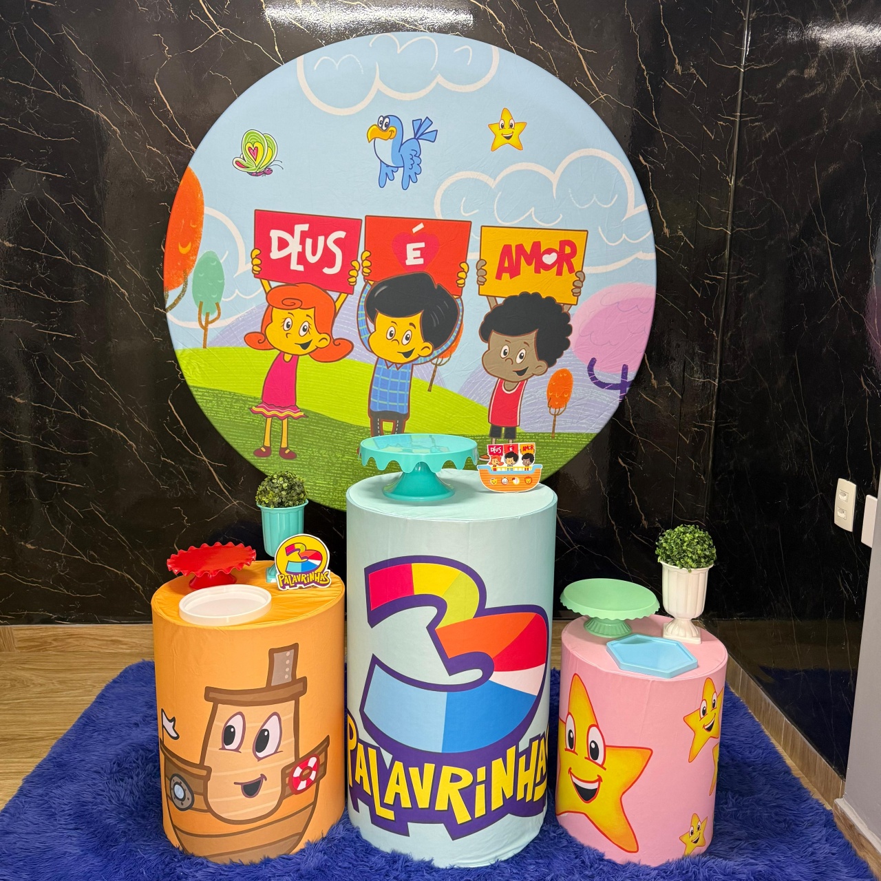 Kit 3 Paravinhas 1 - Jk festas