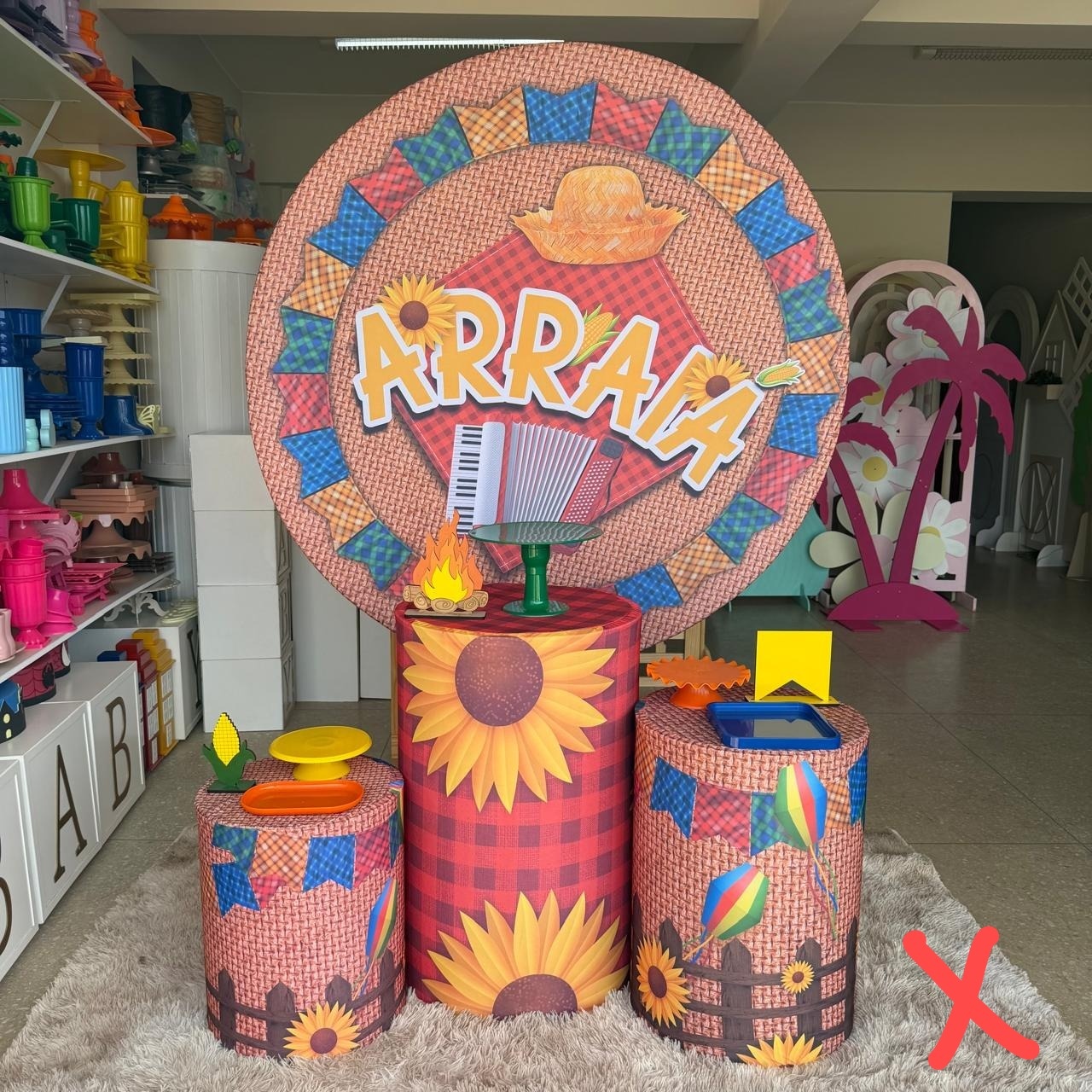 Kit Prata Arraia - Jk festas