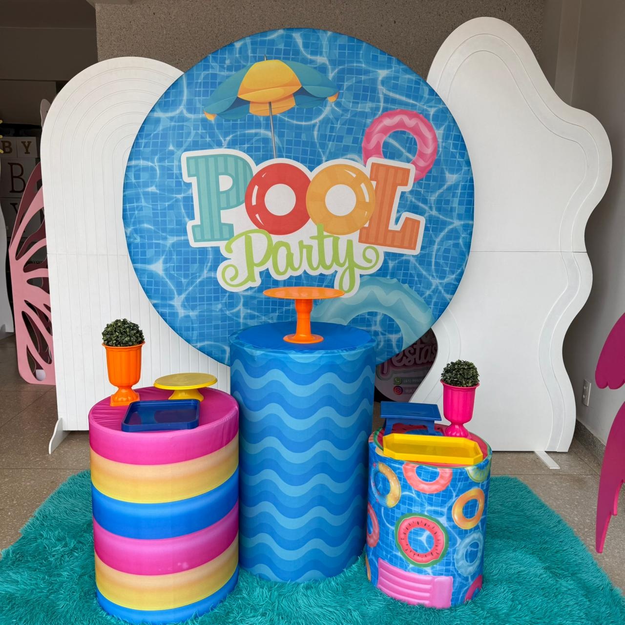 Kit Pool Party Composição 2 - Jk festas