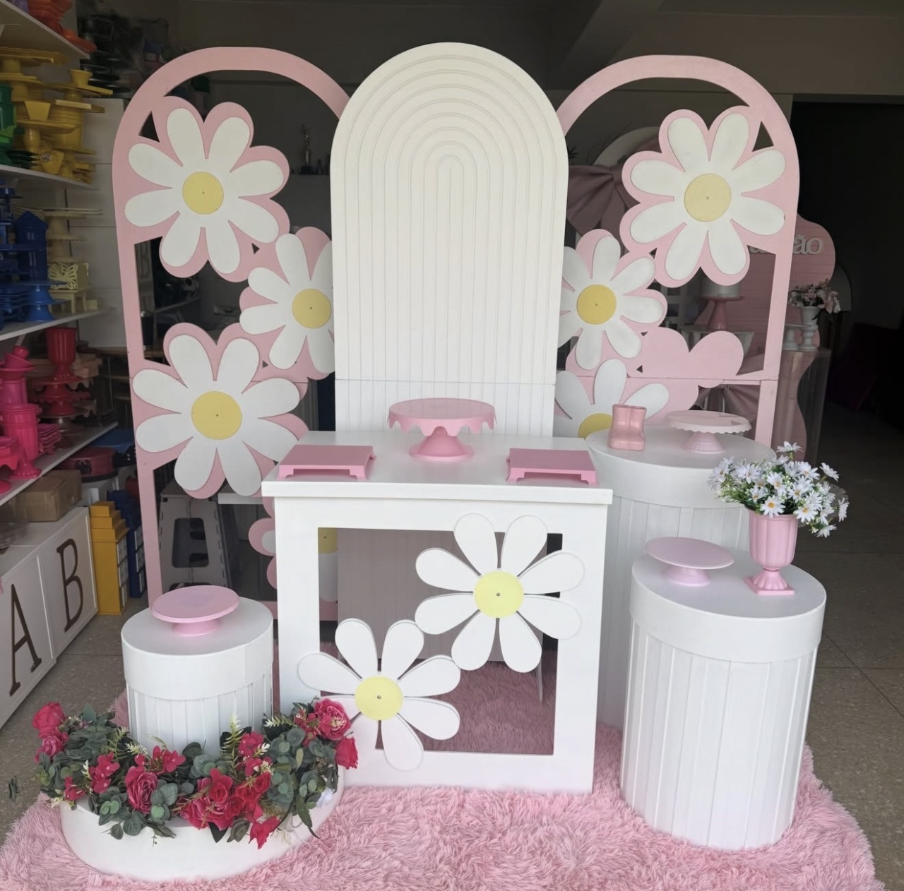 Kit Jardim das Margaridas 2P - Jk festas