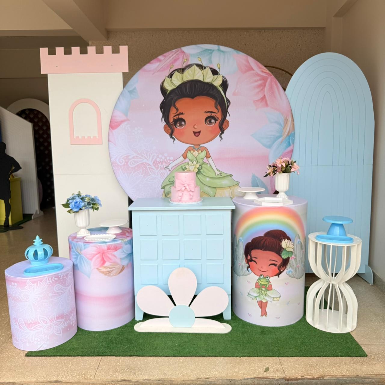 Kit Princesa Tiana Baby 1 - Jk festas