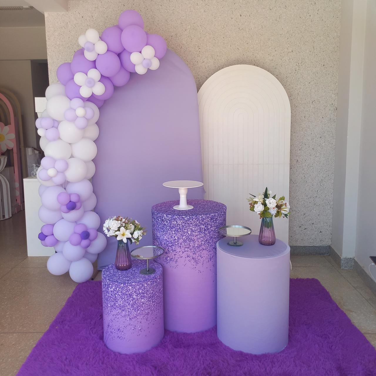 Kit Lilas 4 (Sem Baloes) - Jk festas