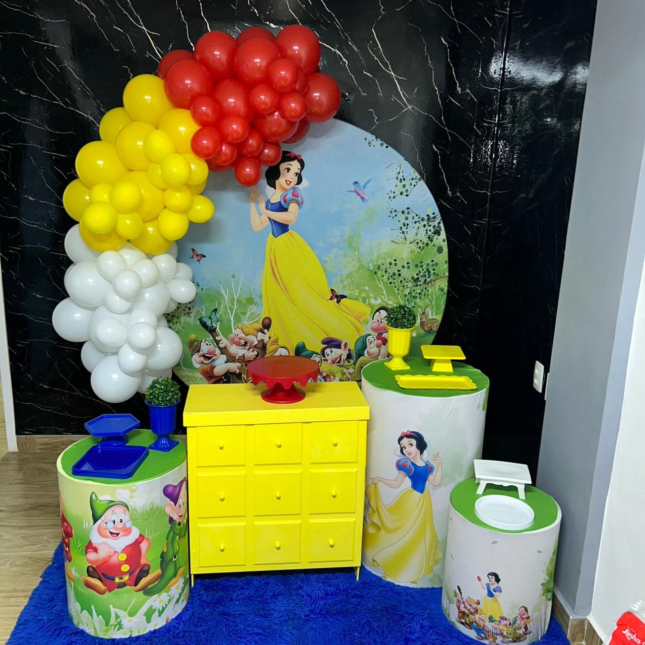 Kit Branca de Neve 4 (Sem Baloes) - Jk festas