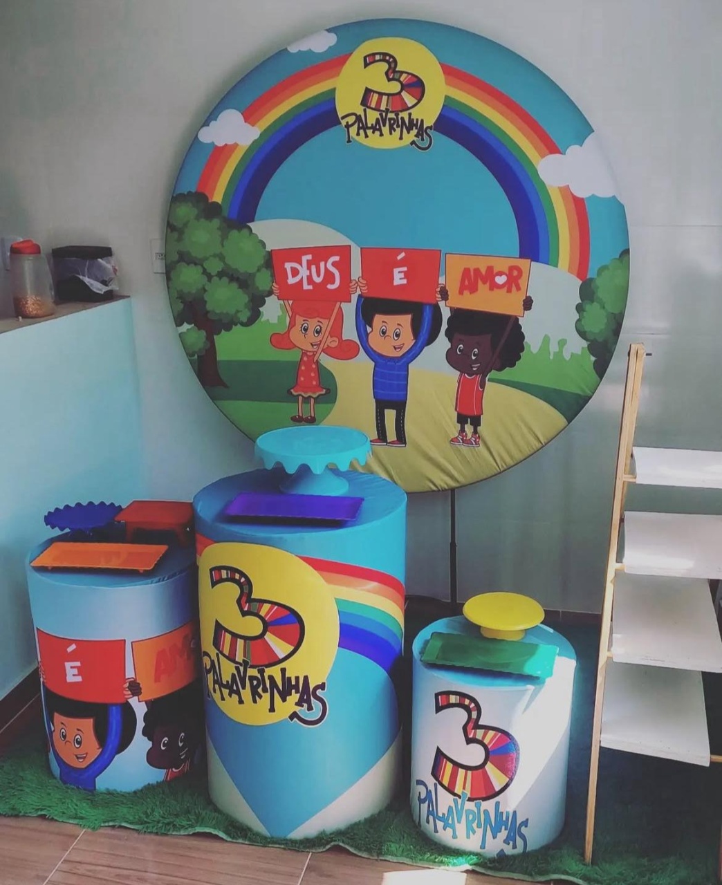 Kit 3 Paravinhas 7 - Jk festas