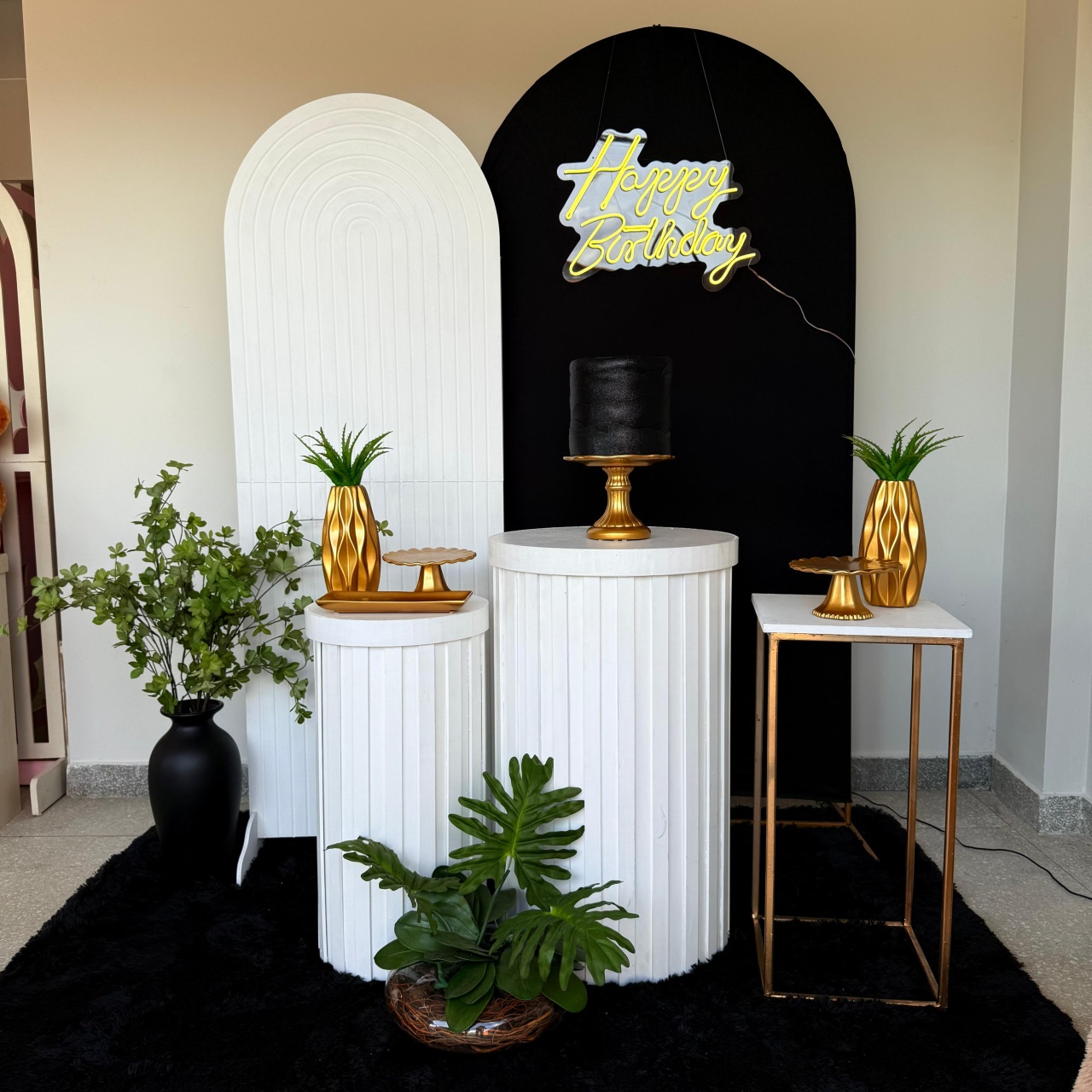 Kit Preto Com Branco (3) - Jk festas