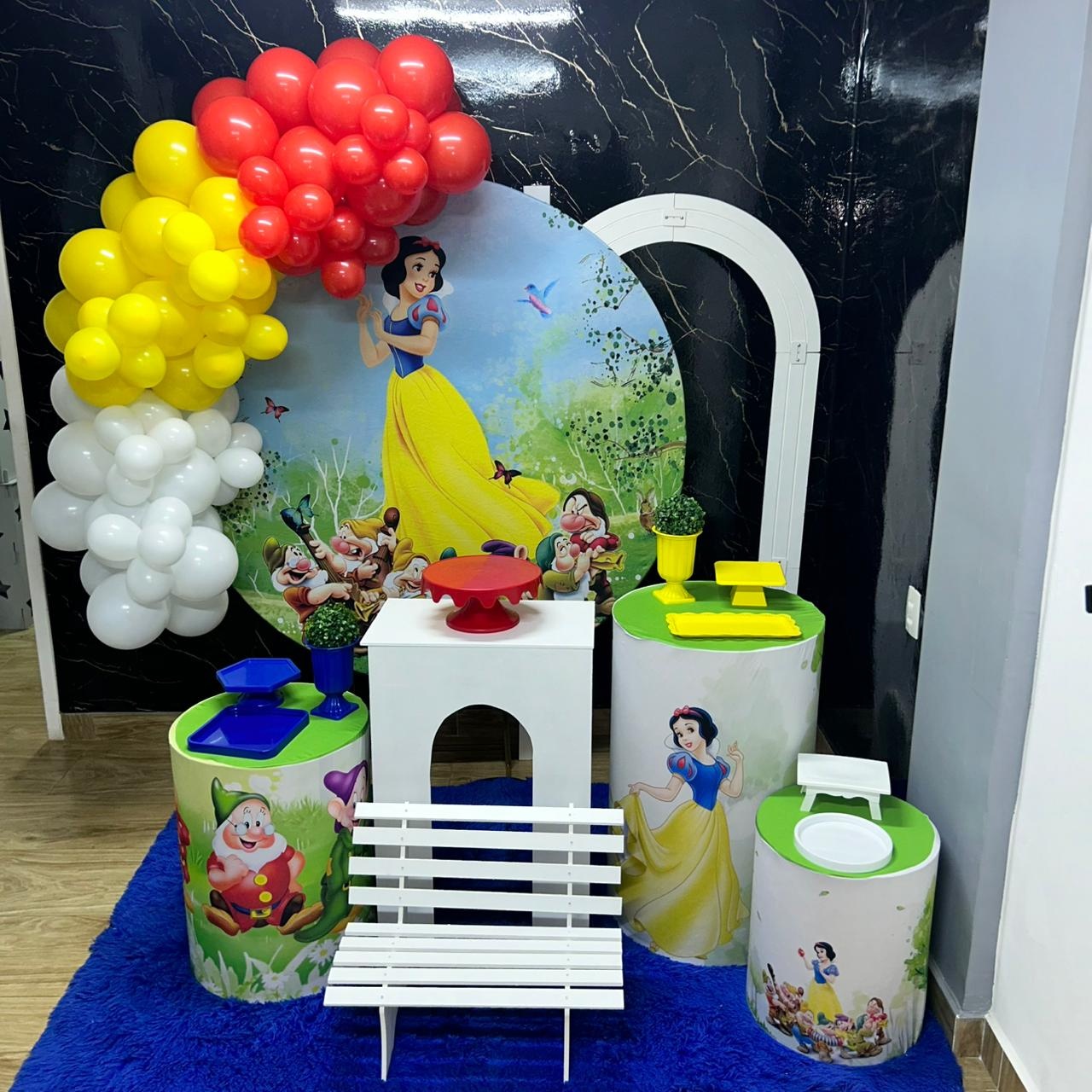 Kit Branca de Neve 3 (Sem Baloes) - Jk festas