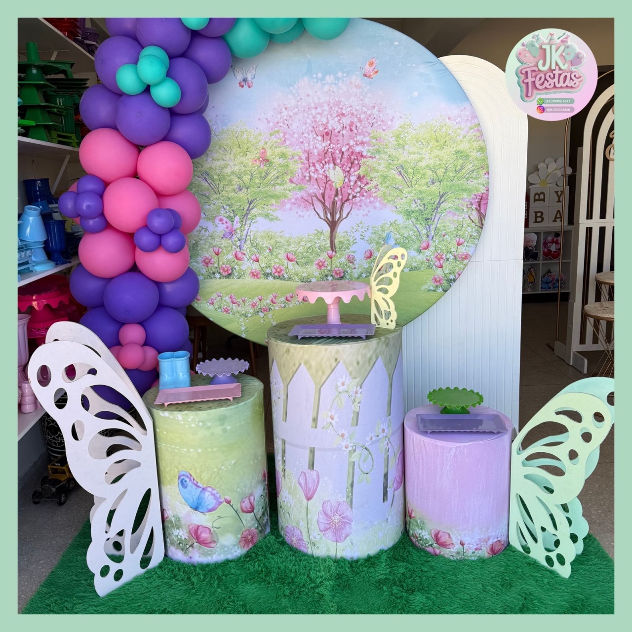 Kit Jardim Encantado 2 - Jk festas