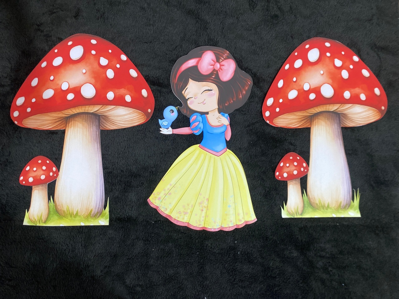 Display - Branca de Neve  - Mundo Feliz Locações