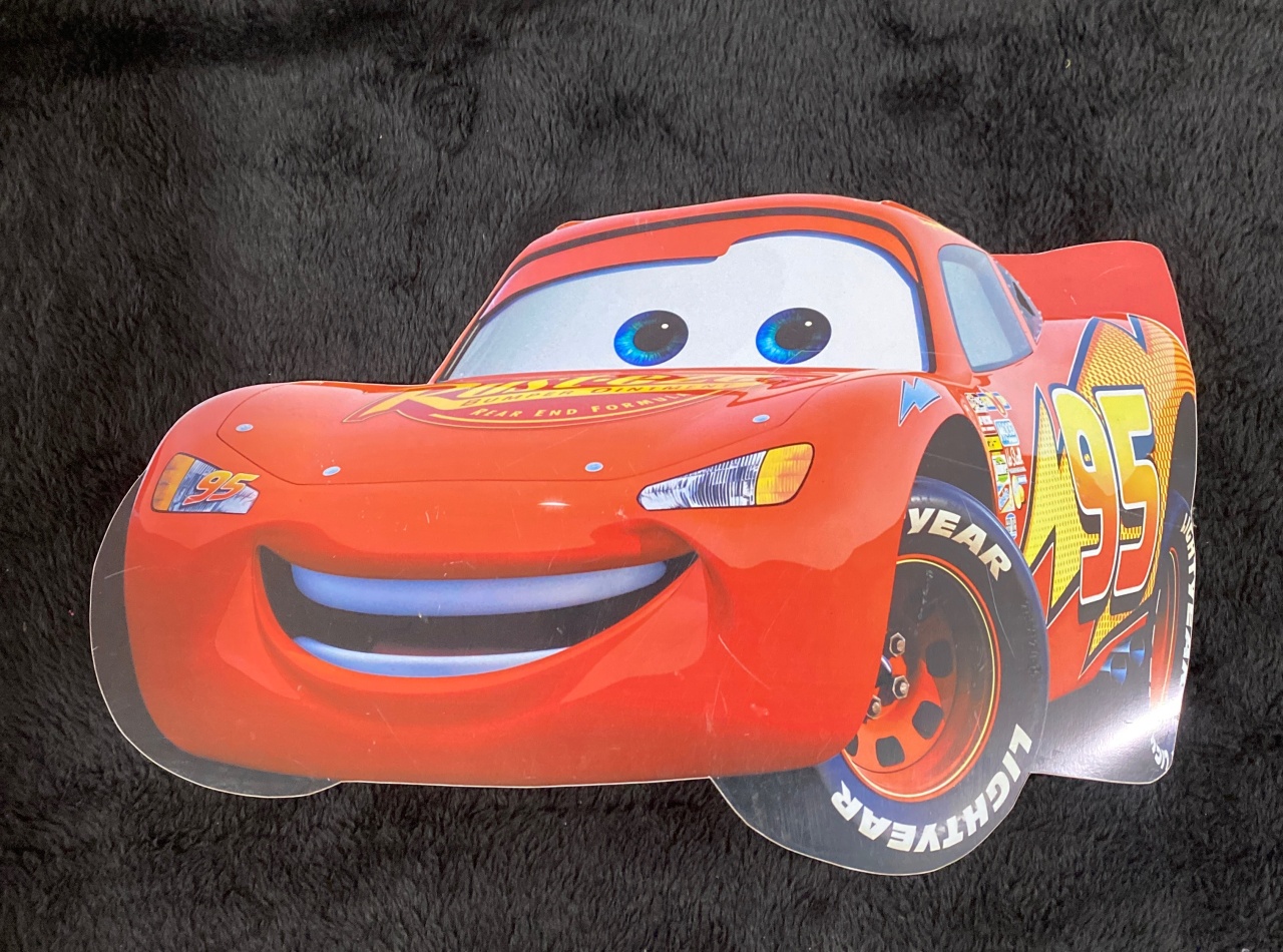 Display - Relâmpago Mcqueen - Mundo Feliz Locações