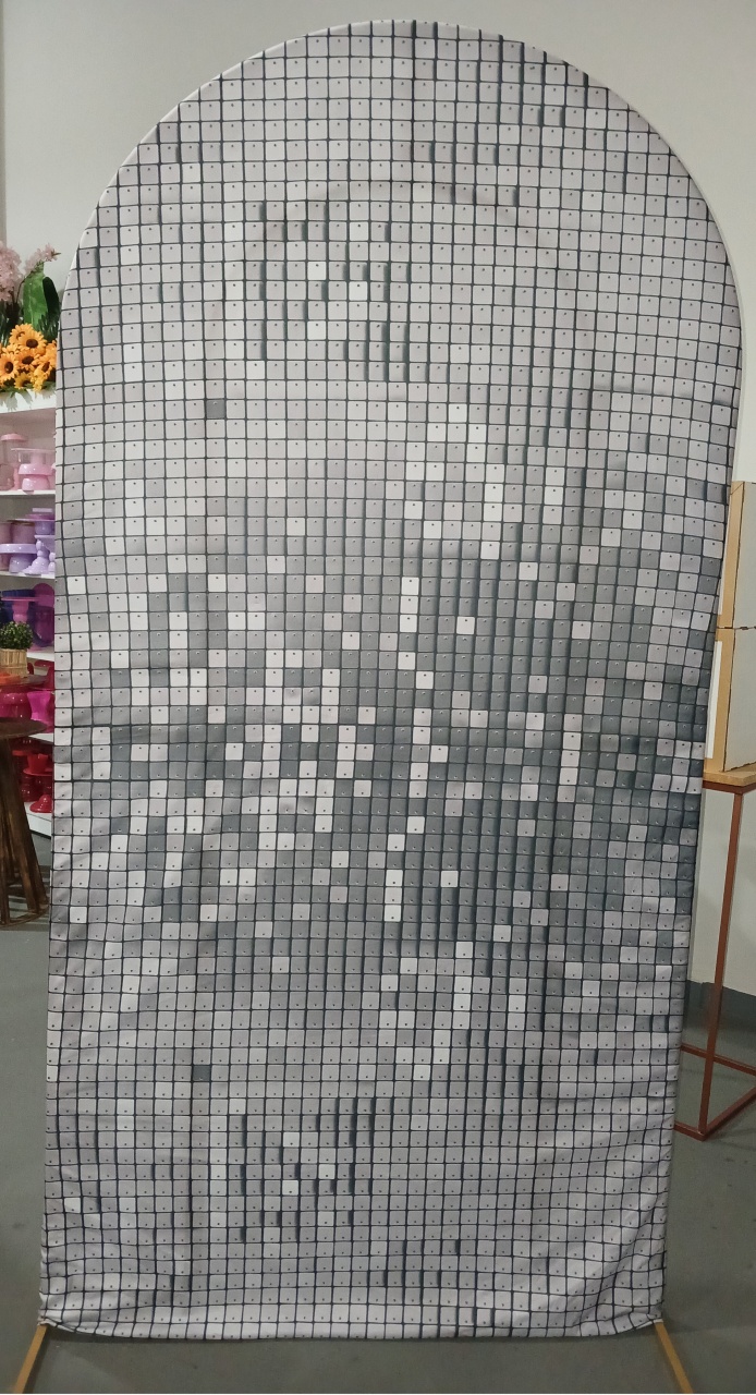 Painel Romano Shimmer Prata 2X1 - BEMDEFESTA