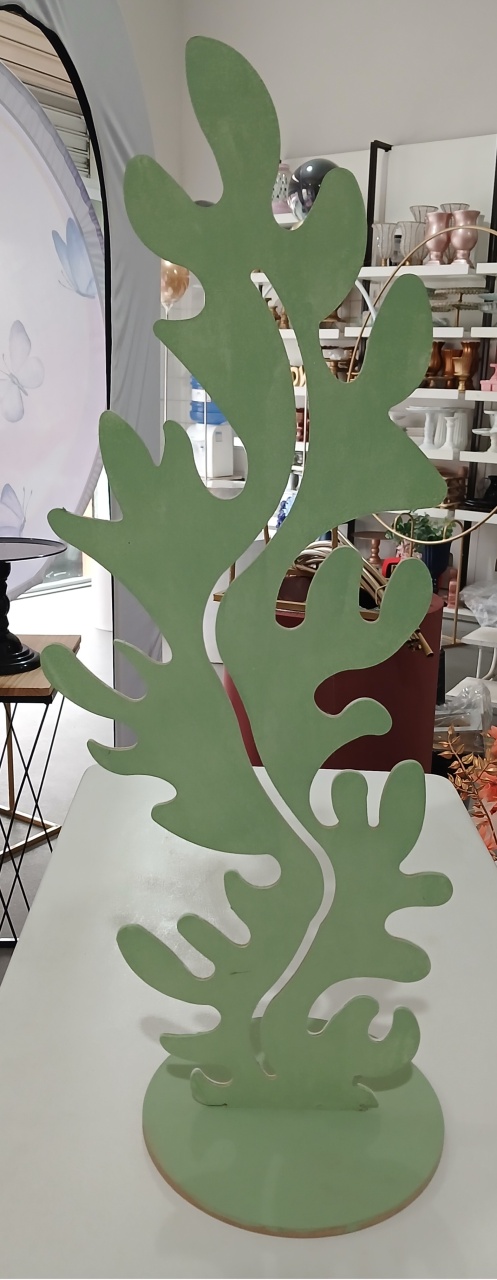 Alga Verde Mdf 50Cm - BEMDEFESTA