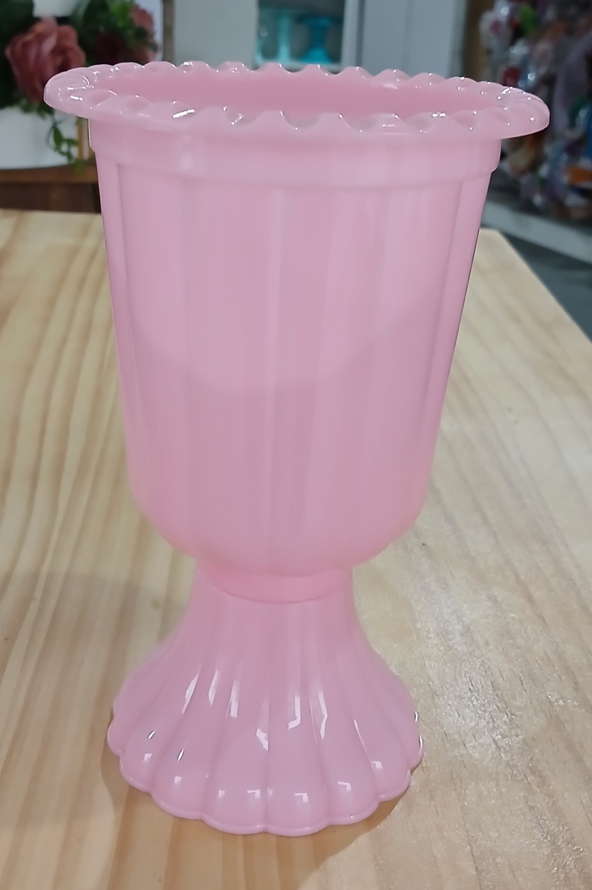 Vaso Plastico Rosa  M  - BEMDEFESTA
