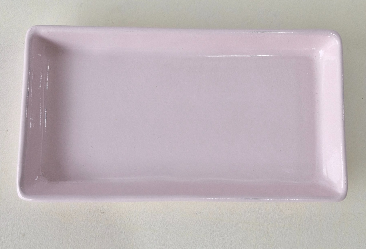Prato Cerâmico Rosa - BEMDEFESTA
