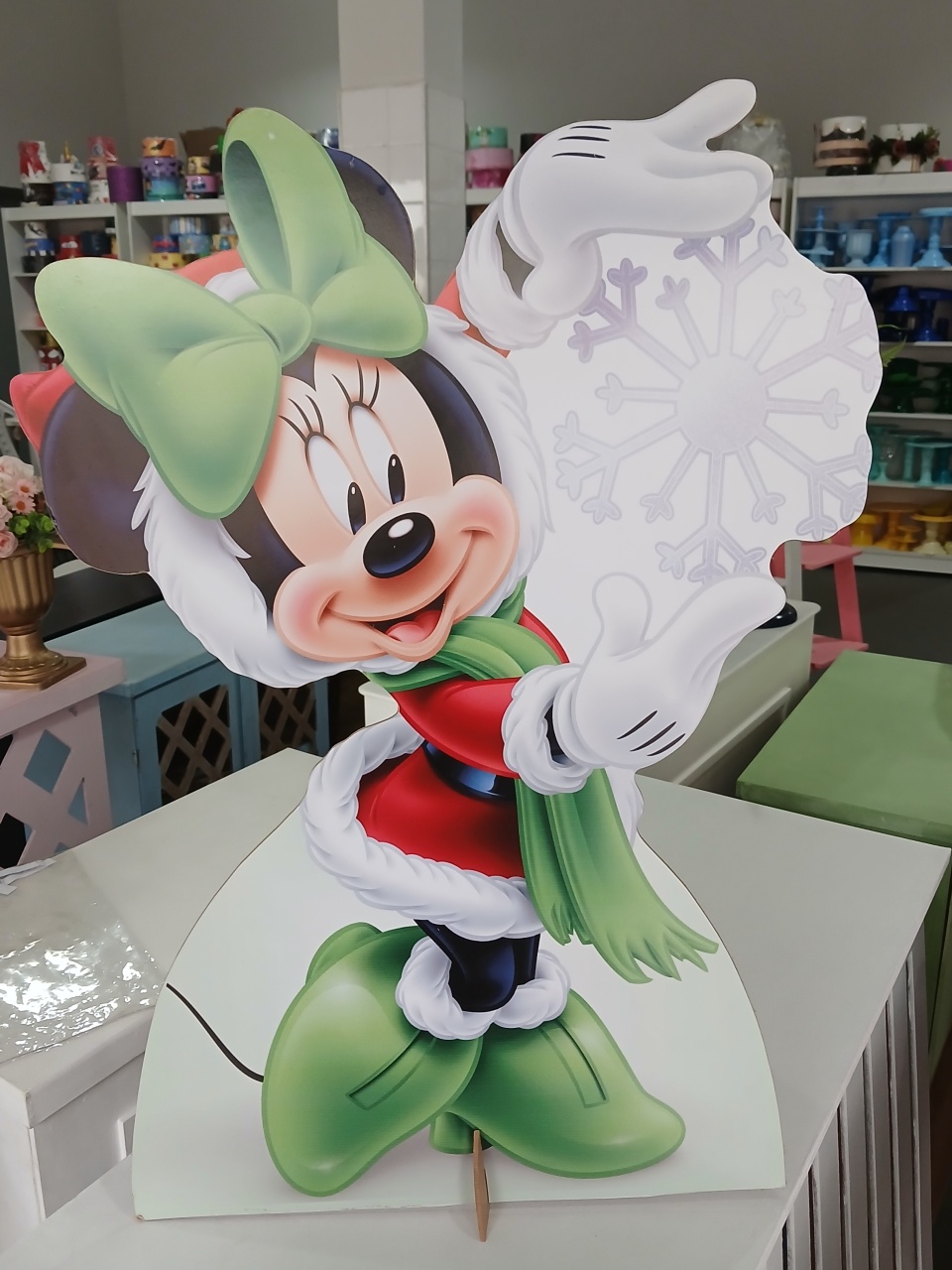 Display Chão Minnie Natal - BEMDEFESTA