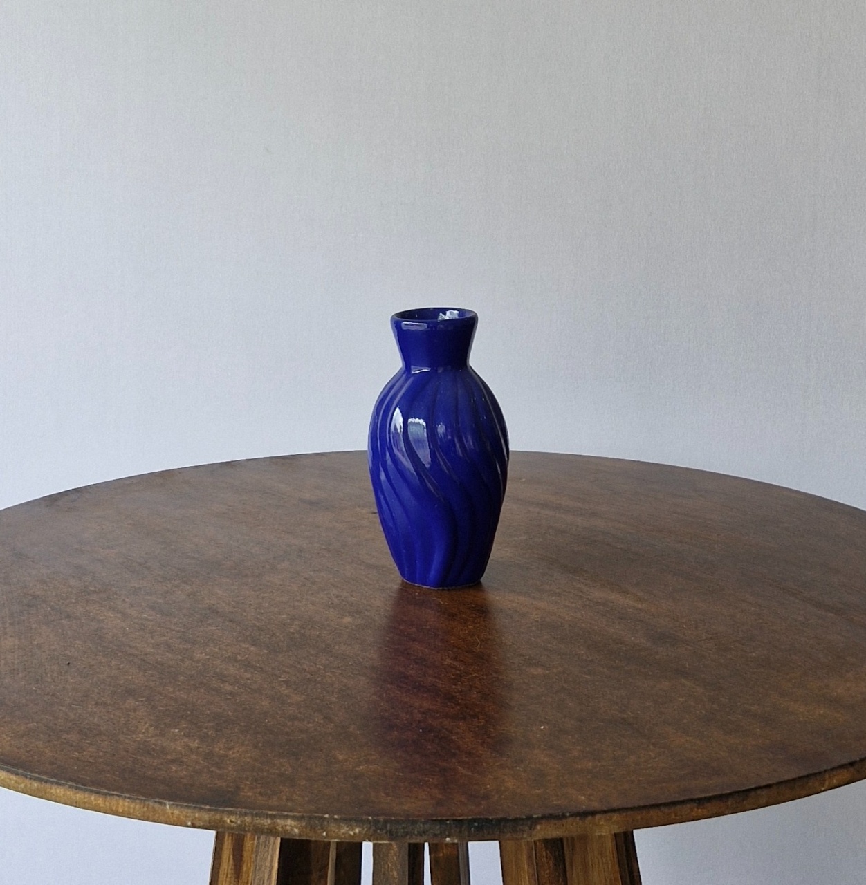 Vaso Cerâmica Azul Escuro P 2 - BEMDEFESTA