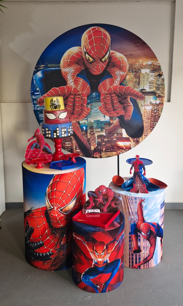 Homem Aranha+Bolo - BEMDEFESTA