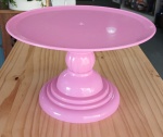 Boleira Plástico Rosa M    - imagem 1