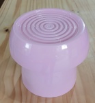 Boleira Plastico Rosa Claro P - imagem 1