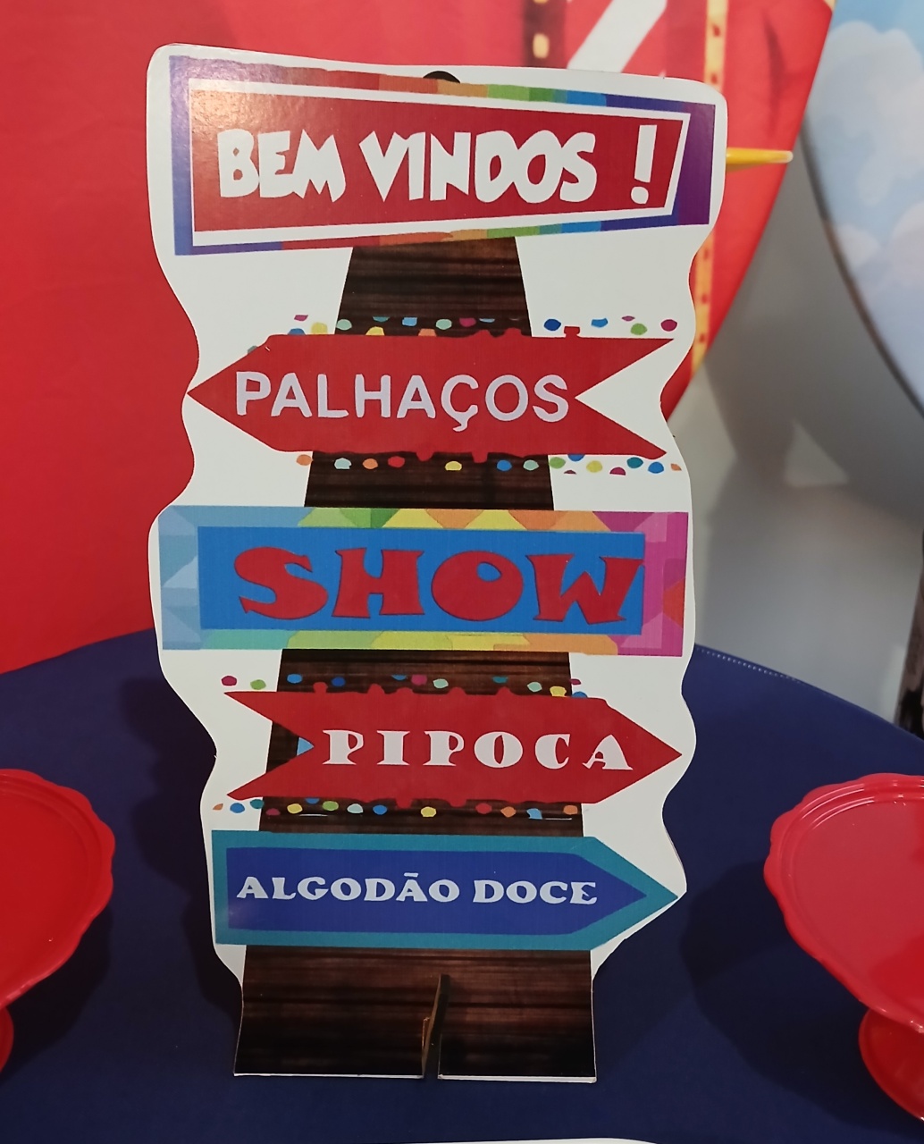 Display Mesa Circo - BEMDEFESTA