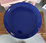 Boleira Cerâmica Azul G - imagem 2
