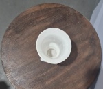Vaso Cerâmica Branco P - imagem 2