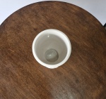 Vaso Cerâmica Branco G   - imagem 2