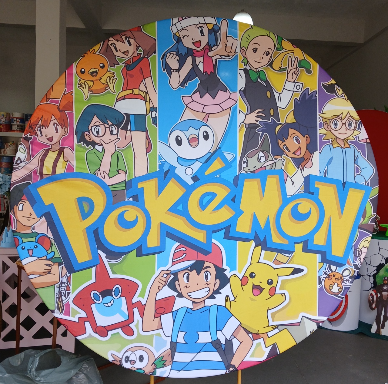 Painel Pokemon 1,50Cm - BEMDEFESTA