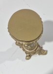 Castiçal Ceramico Dourado G - imagem 2