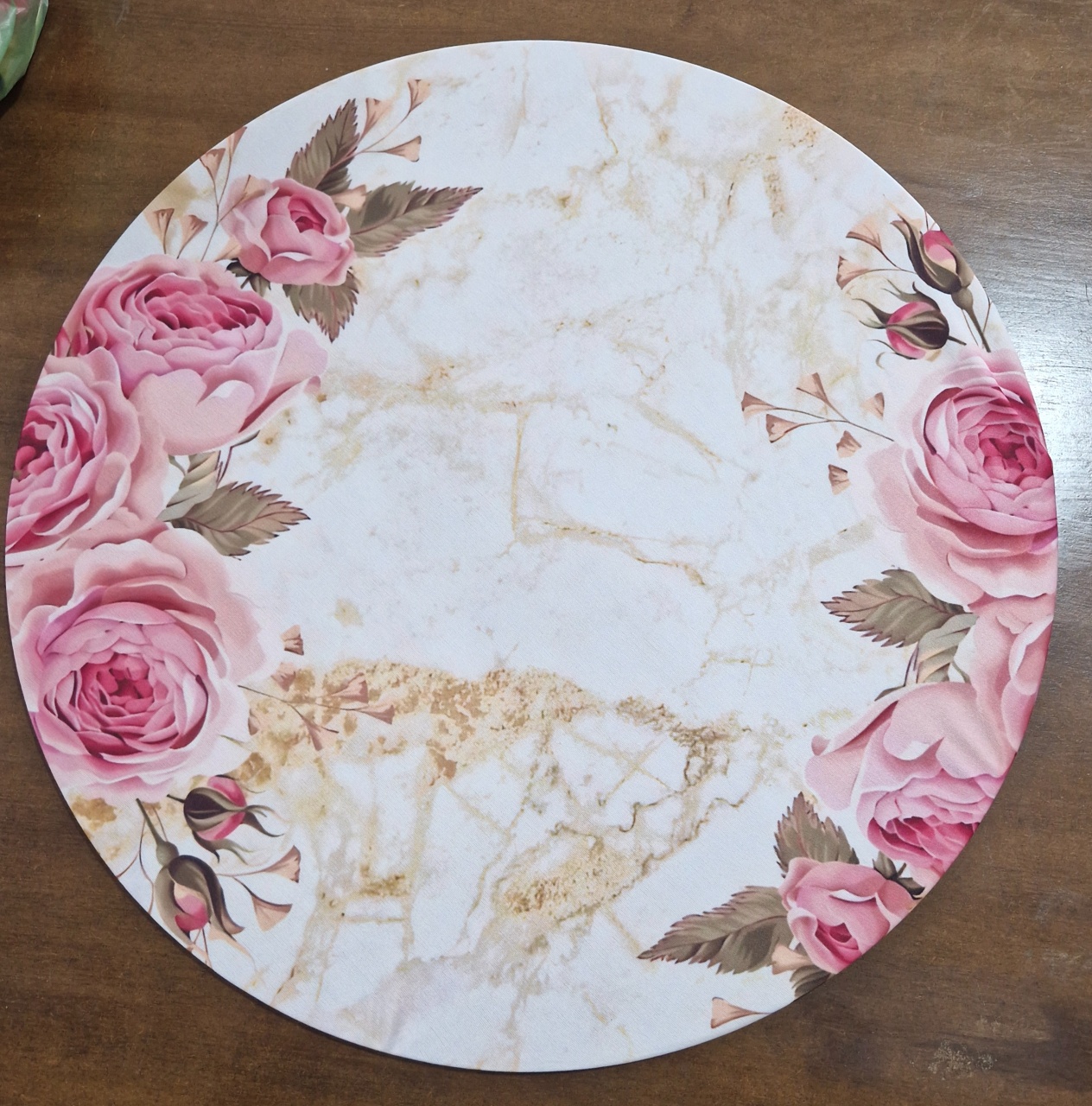 Mini Painel 50,Tema Guirlanda Rosa E Dourada - BEMDEFESTA