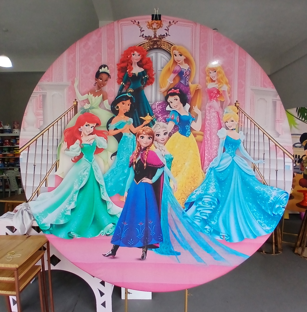 Painel Princesas 1,50 - BEMDEFESTA