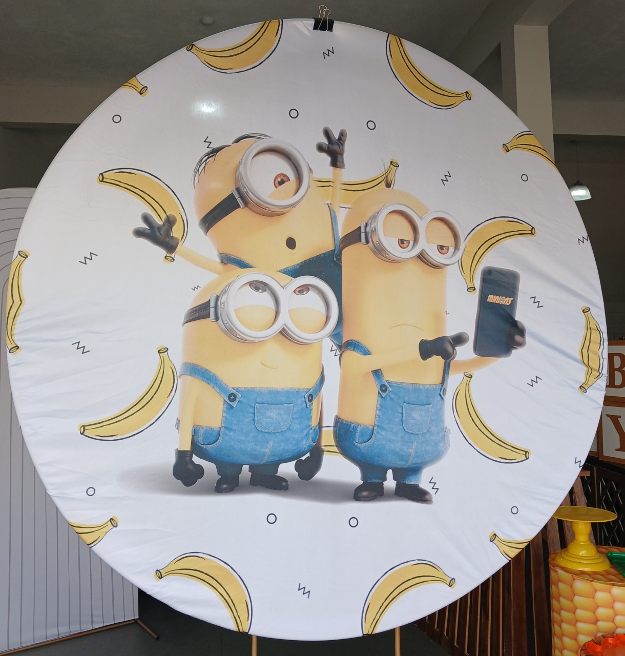Painel Minions 1,50Cm - BEMDEFESTA