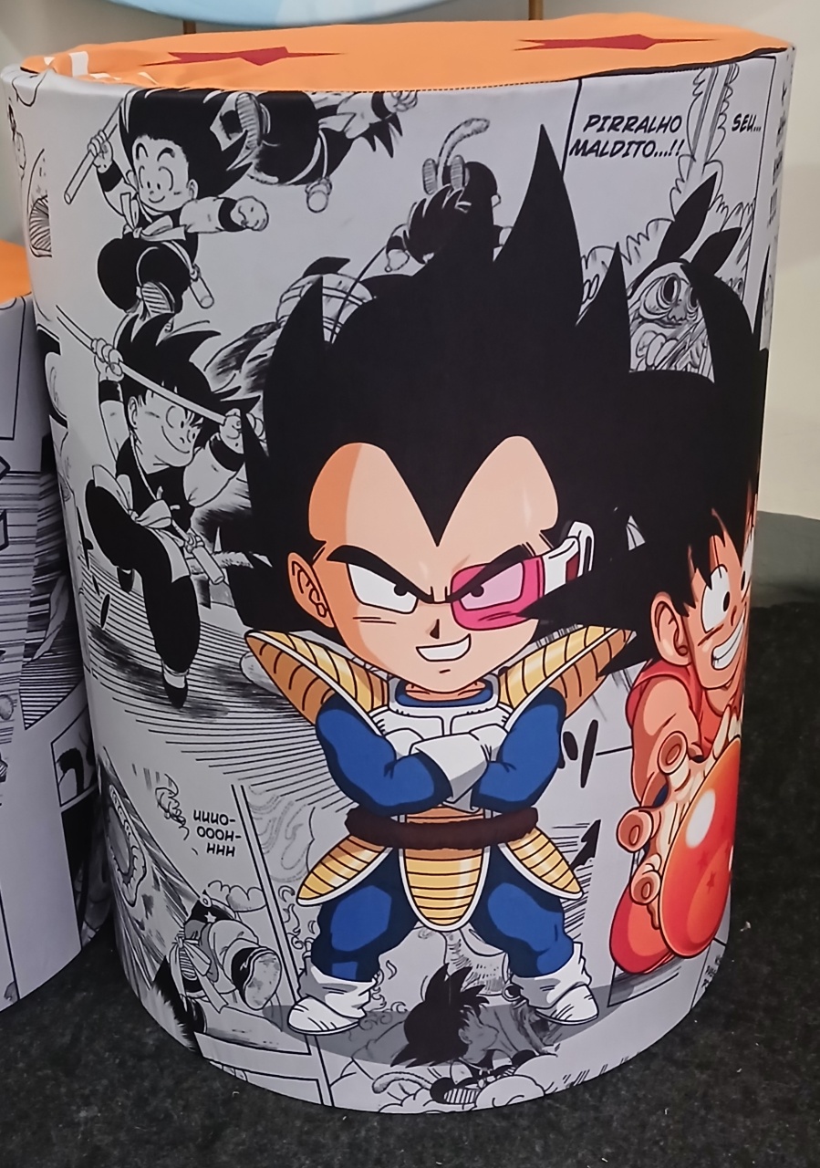 Capa Para Cilindro Goku Baby M - BEMDEFESTA