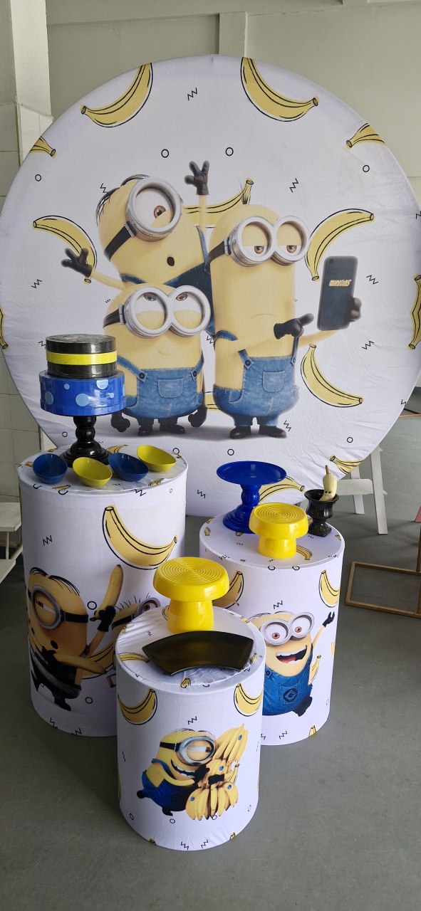 Minions Bemnafoto+Bolo - BEMDEFESTA