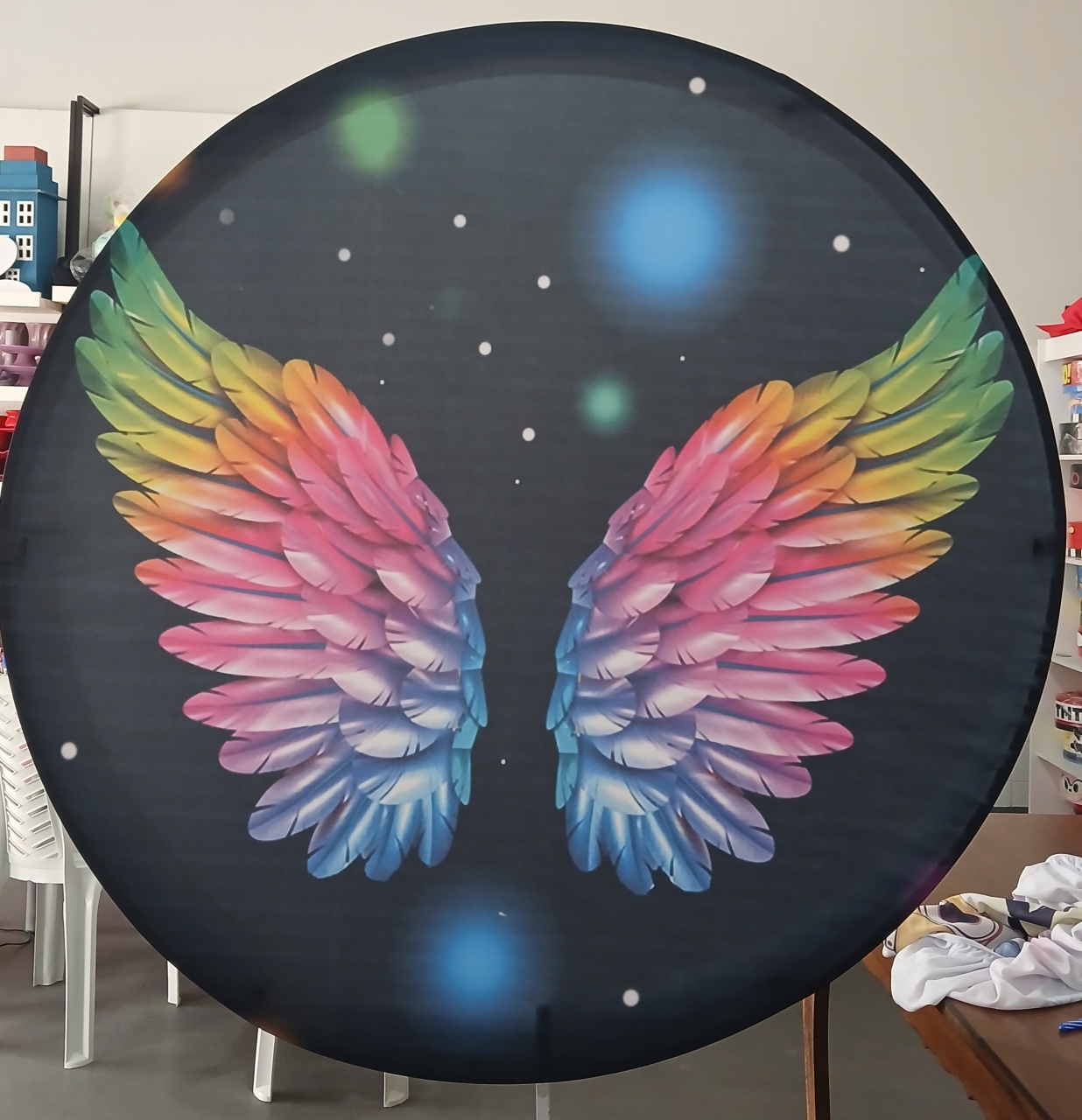 Painel Borboleta Neon 1,20Cm - BEMDEFESTA