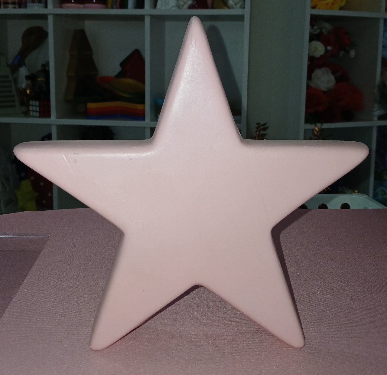 Estrela Rosa de Cerâmica   - BEMDEFESTA