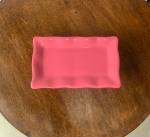 Prato Cerâmico Com Pés Rosa  - imagem 2