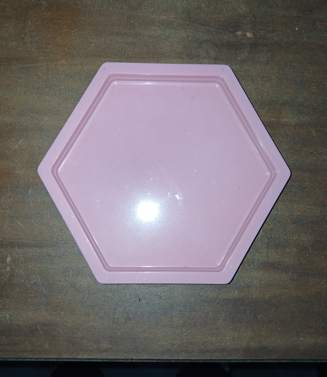 Prato Plástico Rosa P - BEMDEFESTA