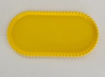Prato Plástico Amarelo - imagem 1