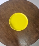 Boleira Cerâmica Redonda Amarelo M - imagem 2
