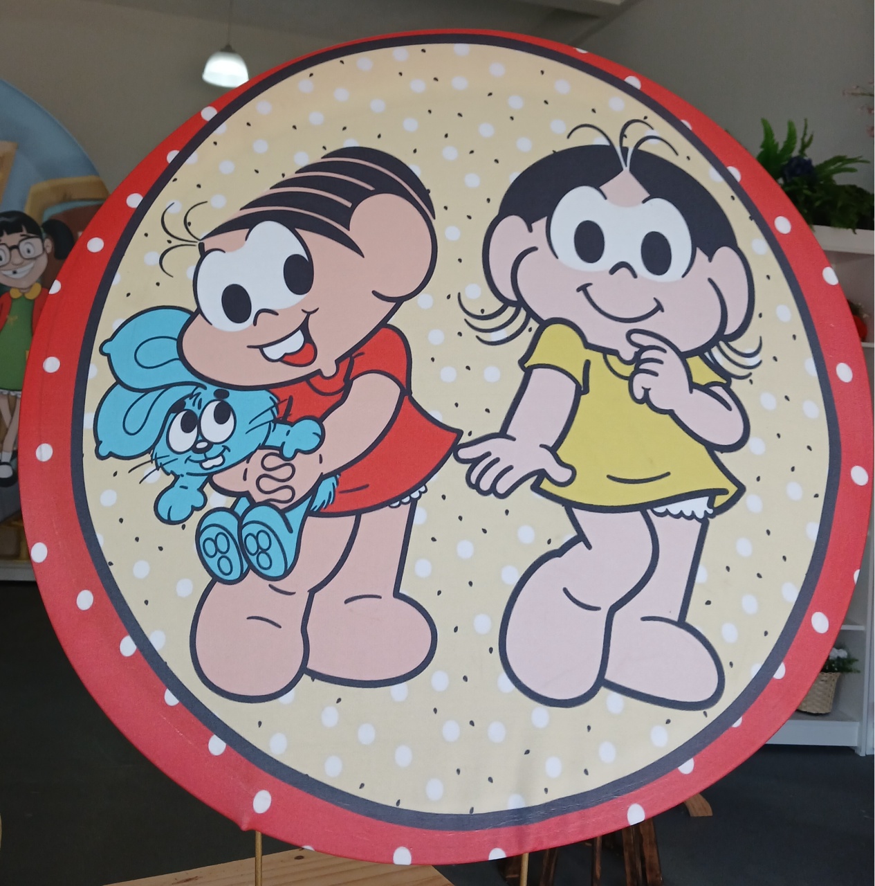 Mini Painel Mônica E Magali - BEMDEFESTA