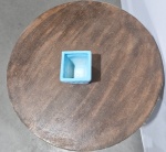 Vaso Cerâmico Azul Bebê Pp - imagem 2