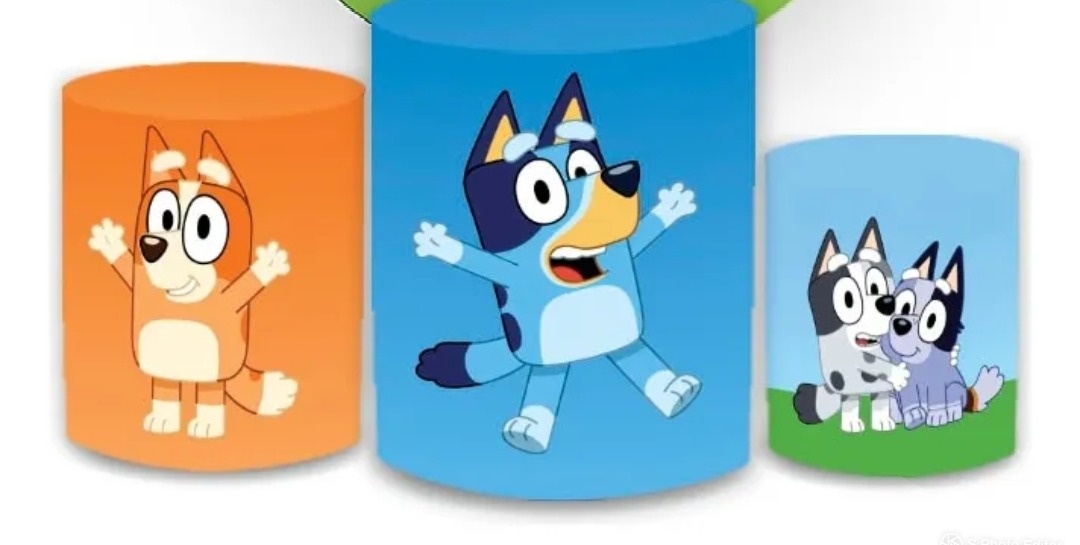 Trio Capas Bluey - BEMDEFESTA