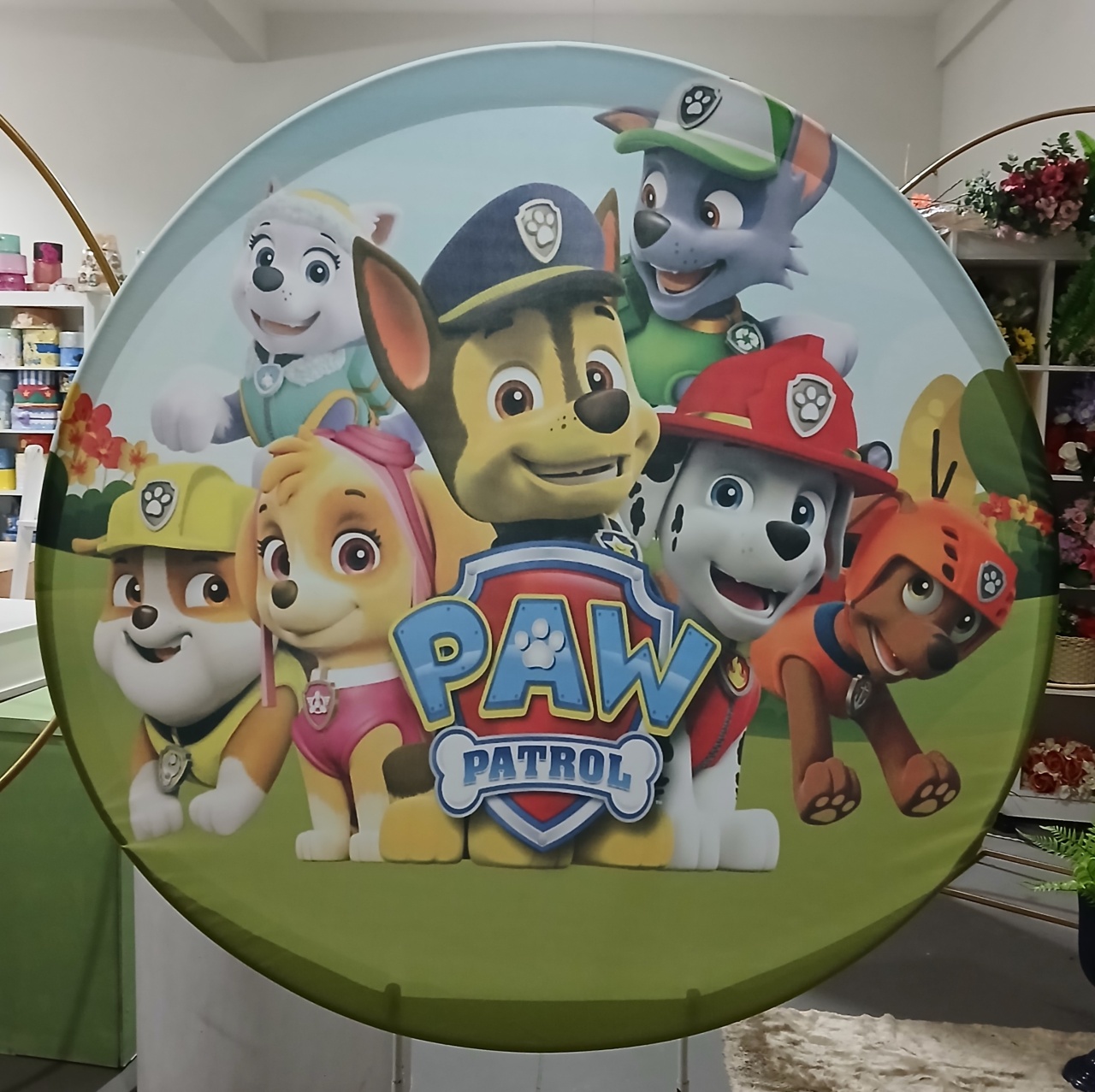Painel Patrulha Canina Azul (1,20) - BEMDEFESTA