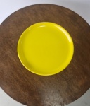 Boleira Cerâmica Redonda Amarelo G - imagem 2