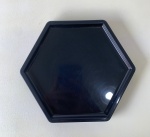 Prato Plástico Preto - imagem 1