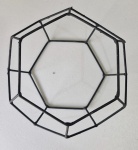 Aramado Preto Hexagonal - imagem 2
