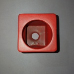 Apontador Vermelho de Madeira - imagem 2