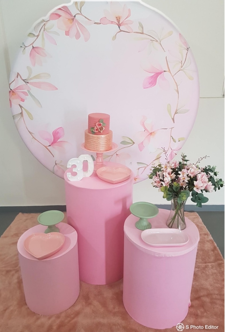 Kit Adulto Floral Rosa Astromelias - BEMDEFESTA