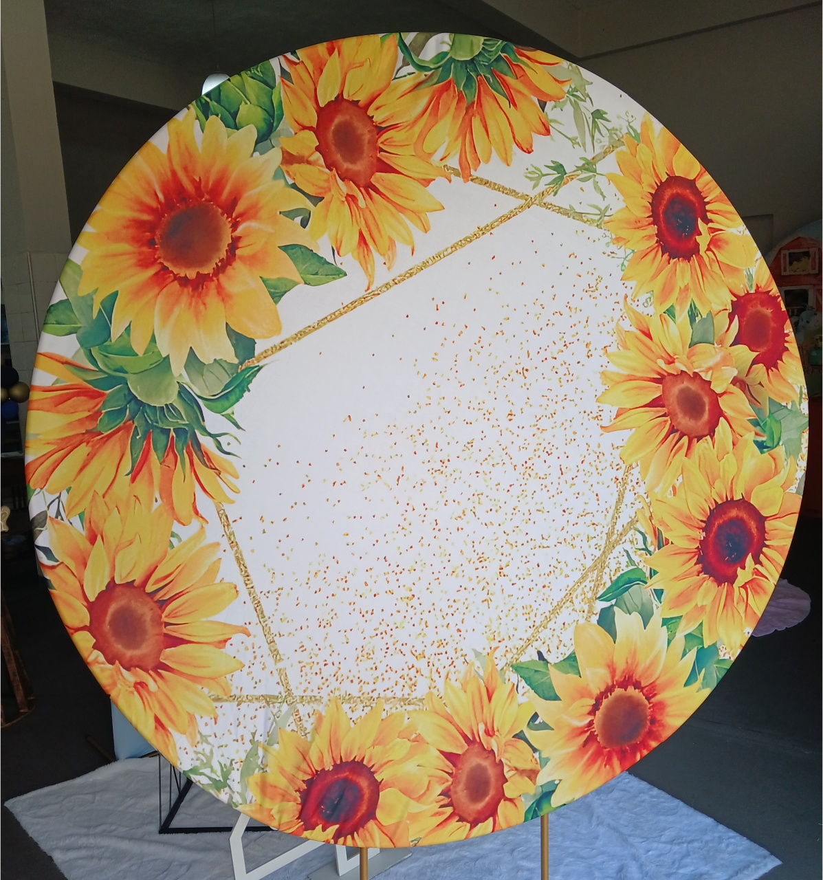 Painel Girassol Gliter 1,50 - BEMDEFESTA